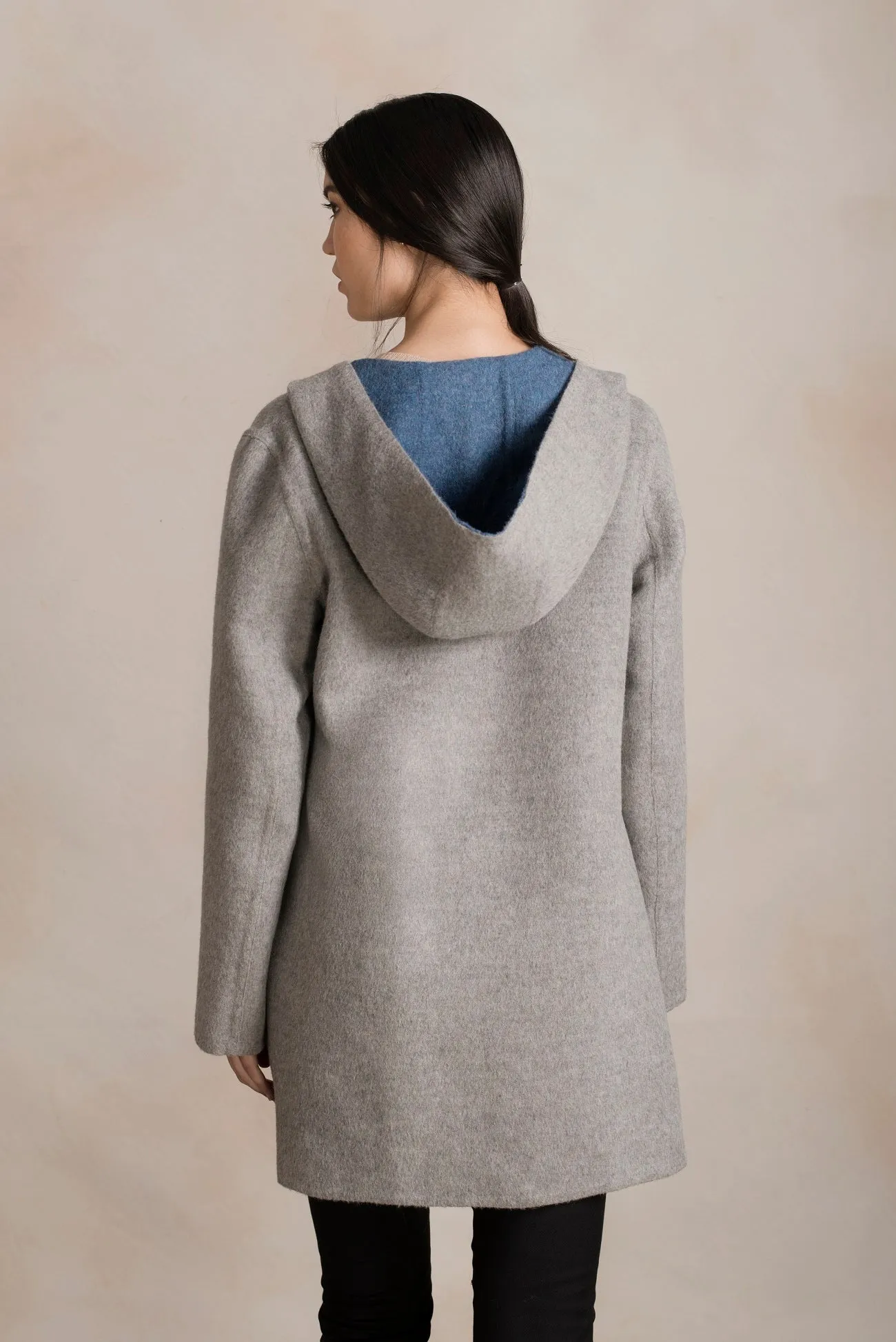Anastasia Coat Wool & Alpaca Color Twilight&Grigio