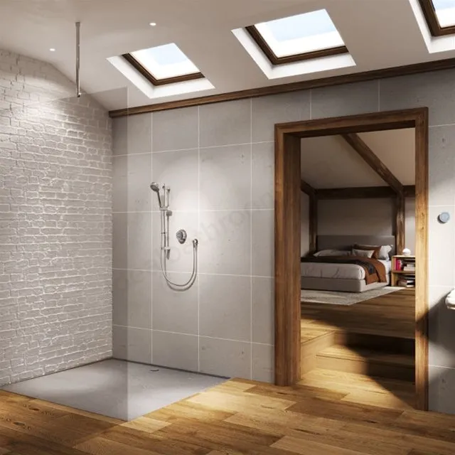 Aqualisa Quartz Classic Smart Concealed Shower with Adjustable Head HP/Combi - QZD.A1.BV.23