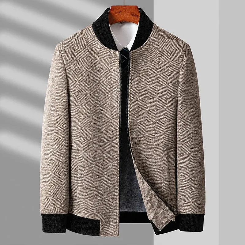 Emerson Herringbone Wool Jacket