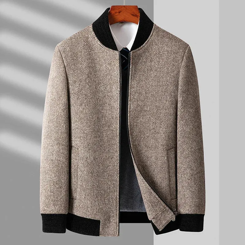 Emerson Herringbone Wool Jacket