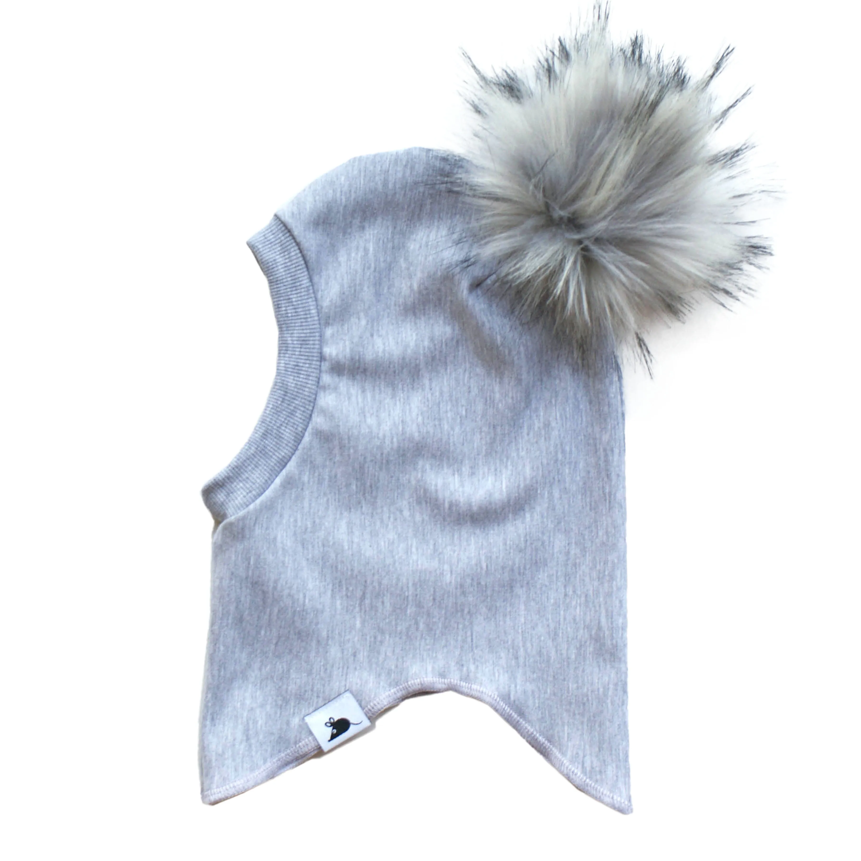GREY MATCHING POM