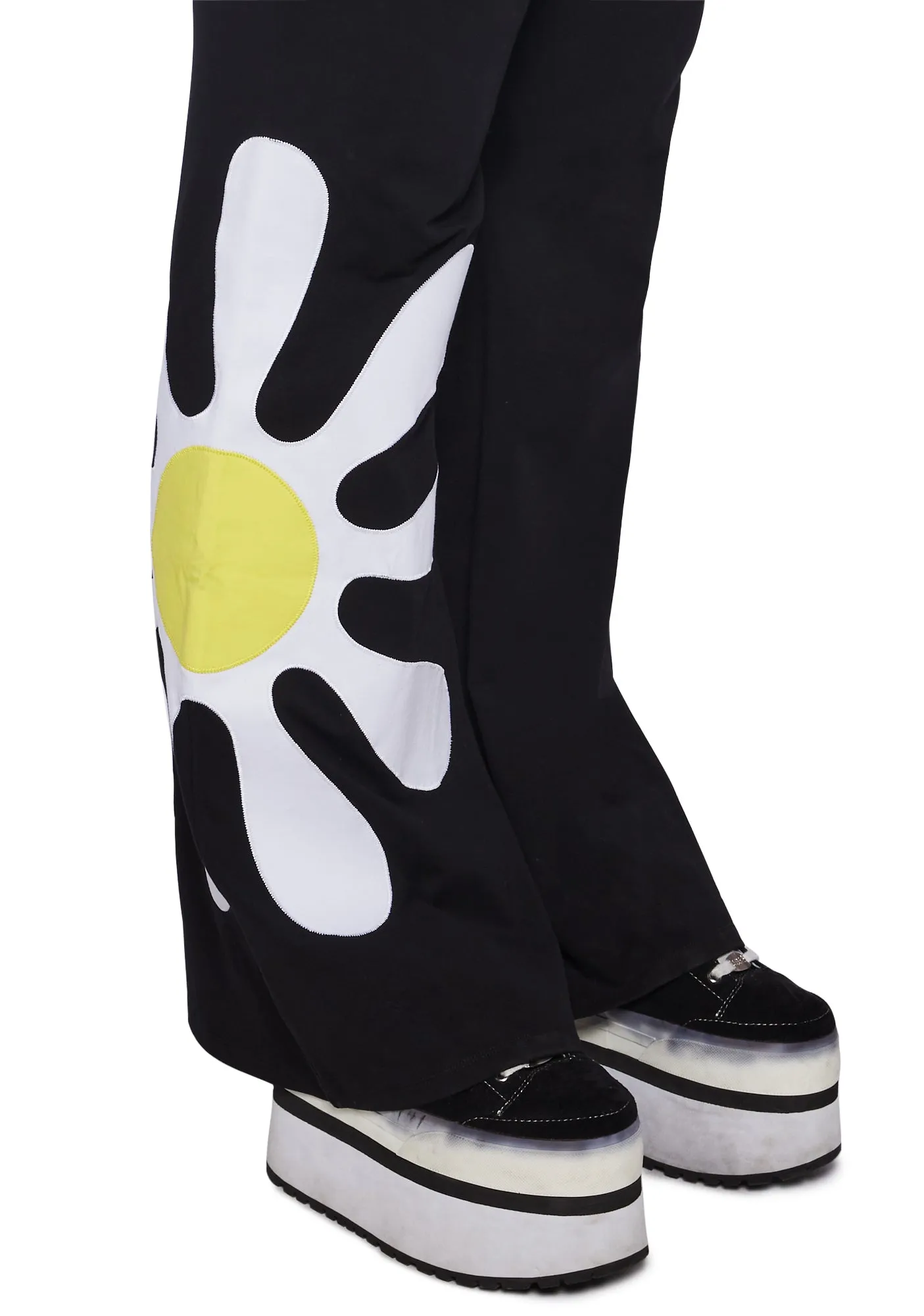 Plus Dazzle Blossom Thermal Flare Pants