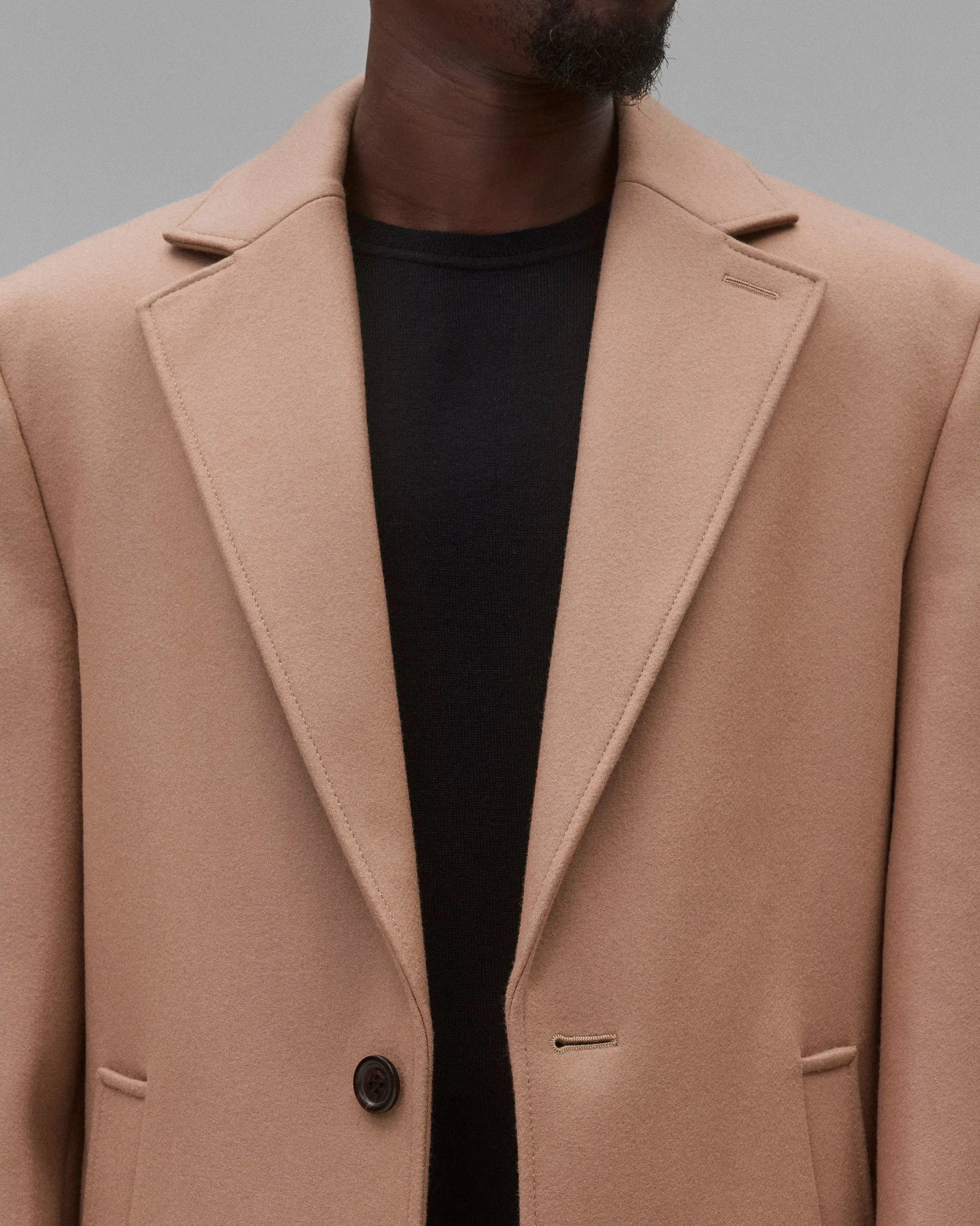 REIGNING CHAMP WOOL CASHMERE MAESTRO COAT - 2 COLORS