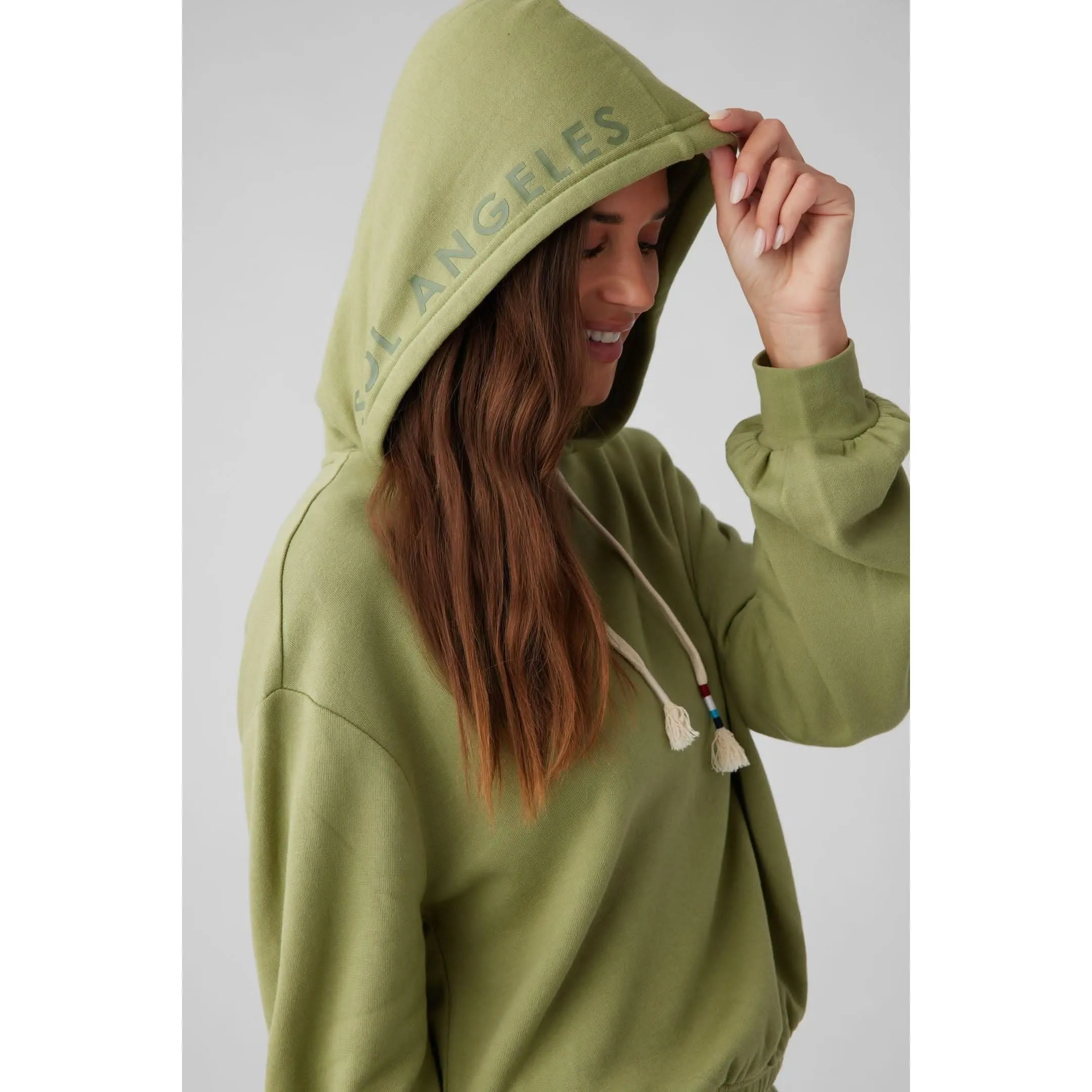 Sol Angeles Billow Crop Hoodie